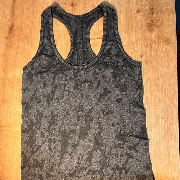 Grey Camo Zyia Active Tank Top - Picture 1 of 3